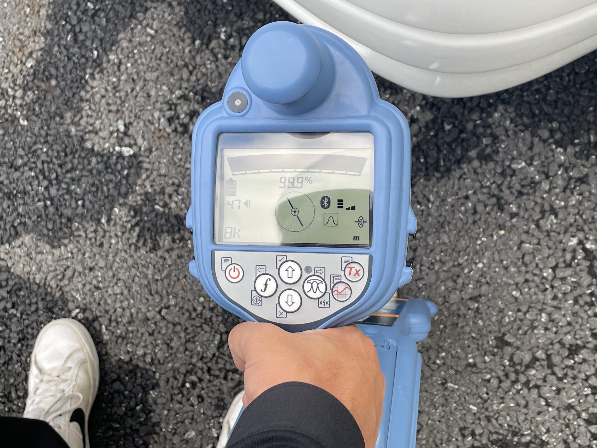 高精度GPS内蔵 埋設探索機 RD8200SG