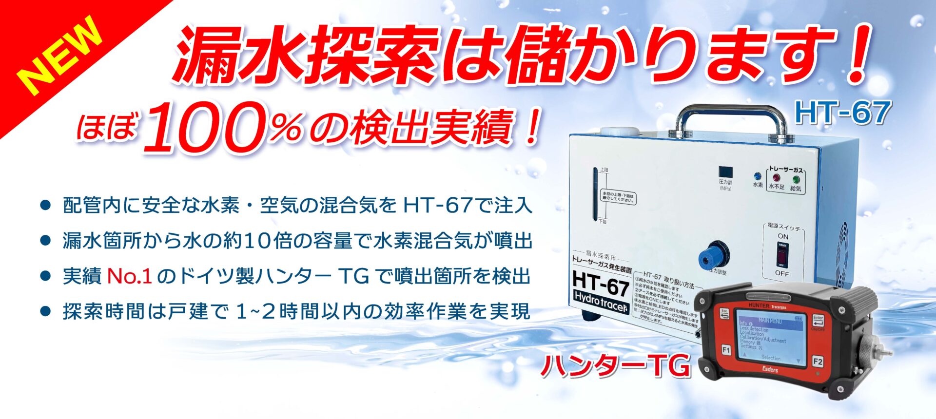 漏水探索セットHT-67