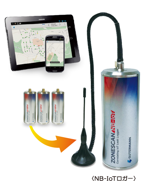 自動監視型漏水探索機 ゾーンスキャンNB-IoT by 株式会社グッドマン